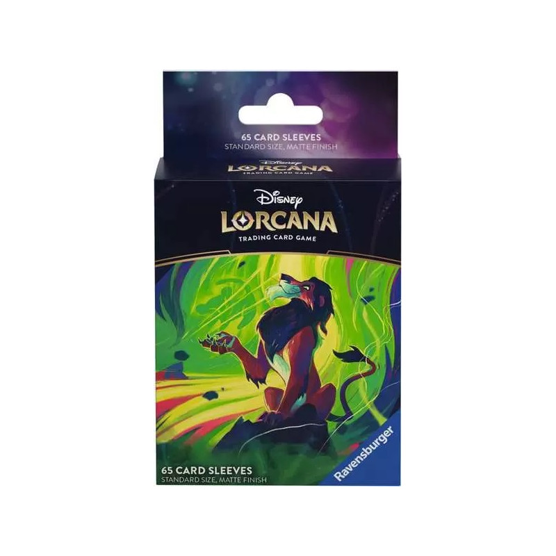 PROTEGE CARTE STANDARD LORCANA SCAR / RAVENSBURGER