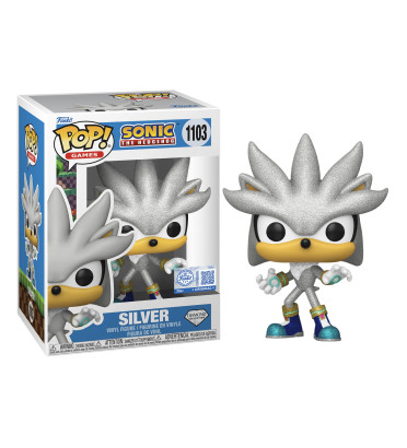 SILVER / SONIC / FIGURINE FUNKO POP / EXCLUSIVE SPECIAL EDITION / DIAMOND