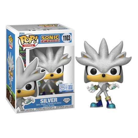 SILVER / SONIC / FIGURINE FUNKO POP / EXCLUSIVE SPECIAL EDITION / DIAMOND
