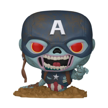 ZOMBIE CAPTAIN AMERICA / MARVEL ZOMBIES / FIGURINE FUNKO POP