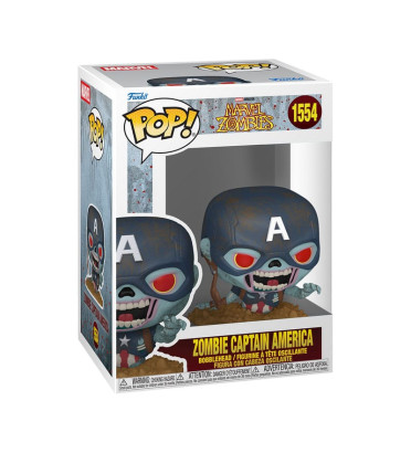 ZOMBIE CAPTAIN AMERICA / MARVEL ZOMBIES / FIGURINE FUNKO POP