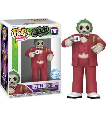 BEETLEJUICE SHRUNKEN HEAD / BEETLEJUICE / FIGURINE FUNKO POP / EXCLUSIVE SPECIAL EDITION