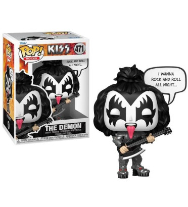 THE DEMON SAYING / KISS / FIGURINE FUNKO POP