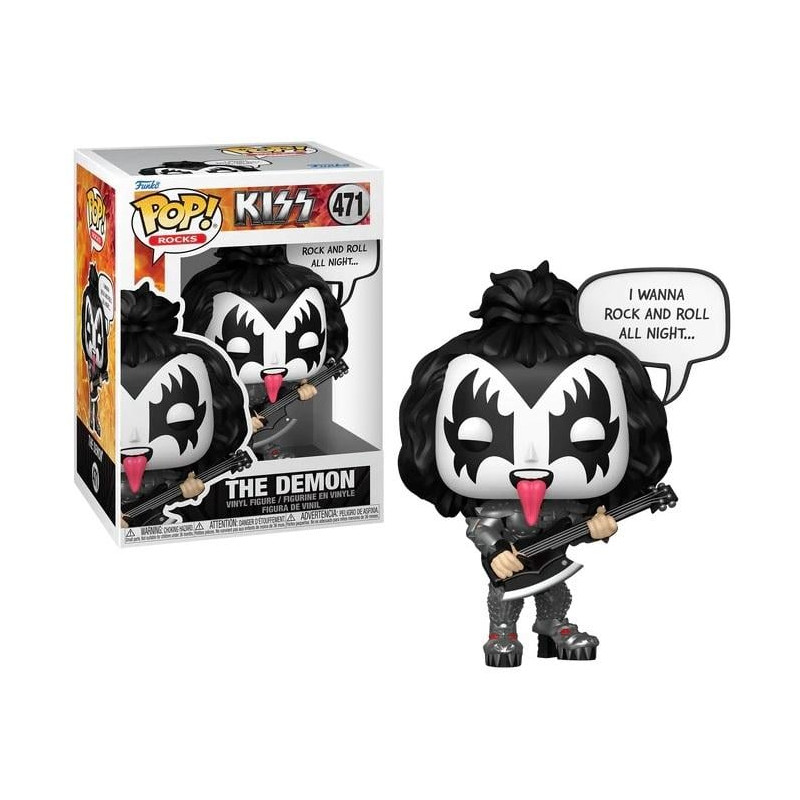 THE DEMON SAYING / KISS / FIGURINE FUNKO POP