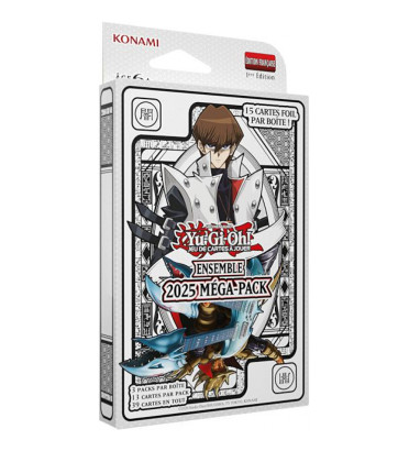 PACK DE 3 BOOSTERS ENSEMBLE 2025 MEGA PACK / CARTE YU-GI-OH VF