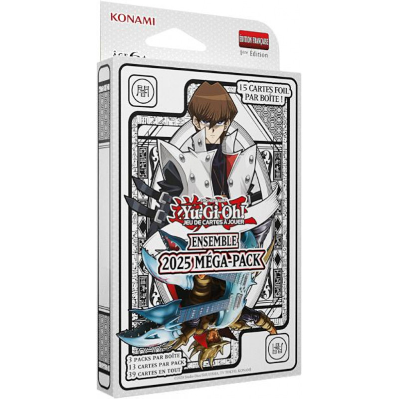 PACK DE 3 BOOSTERS ENSEMBLE 2025 MEGA PACK / CARTE YU-GI-OH VF