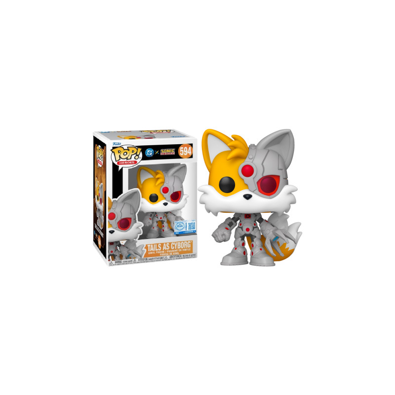 TAILS AS CYBORG / SONIC / FIGURINE FUNKO POP