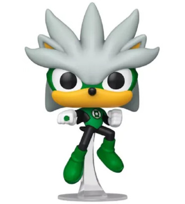 SILVER AS THE GREEN LANTERN / SONIC / FIGURINE FUNKO POP