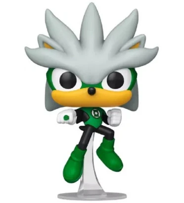 SILVER AS THE GREEN LANTERN / SONIC / FIGURINE FUNKO POP
