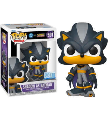 SHADOW AS BATMAN / SONIC / FIGURINE FUNKO POP