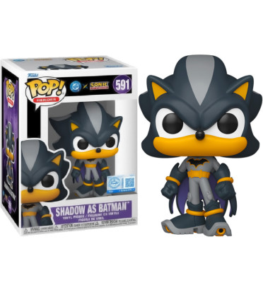 SHADOW AS BATMAN / SONIC / FIGURINE FUNKO POP SHADOW AS BATMAN / SONIC / FIGURINE FUNKO POP