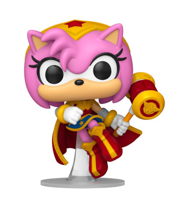 AMY AS WONDER WOMAN / SONIC / FIGURINE FUNKO POP