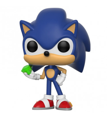 SONIC WITH EMERALD / SONIC / FIGURINE FUNKO POP