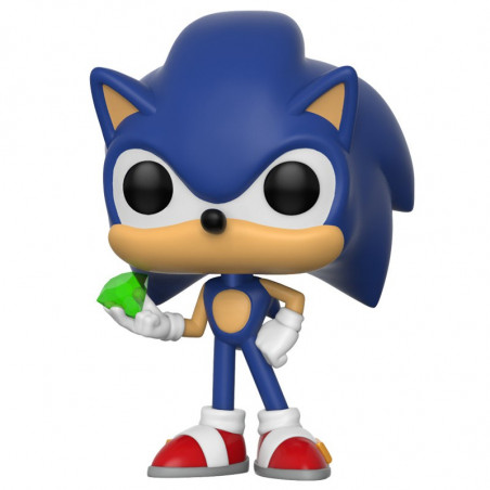 SONIC WITH EMERALD / SONIC / FIGURINE FUNKO POP