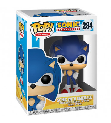 SONIC WITH EMERALD / SONIC / FIGURINE FUNKO POP