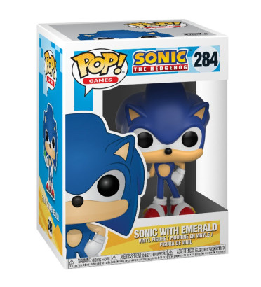 SONIC WITH EMERALD / SONIC / FIGURINE FUNKO POP SONIC WITH EMERALD / SONIC / FIGURINE FUNKO POP