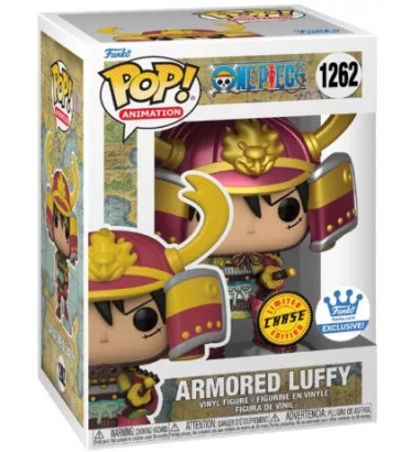 ARMORED LUFFY / ONE PIECE / FIGURINE FUNKO POP / EXCLUSIVE FUNKO SHOP / CHASE