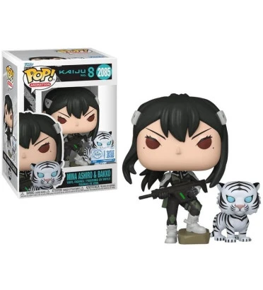 MINA ASHIRO AND BAKKO / KAIJU NO 8 / FIGURINE FUNKO POP / EXCLUSIVE SPECIAL EDITION MINA ASHIRO AND BAKKO / KAIJU NO 8 / FIGURINE FUNKO POP / EXCLUSIVE SPECIAL EDITION