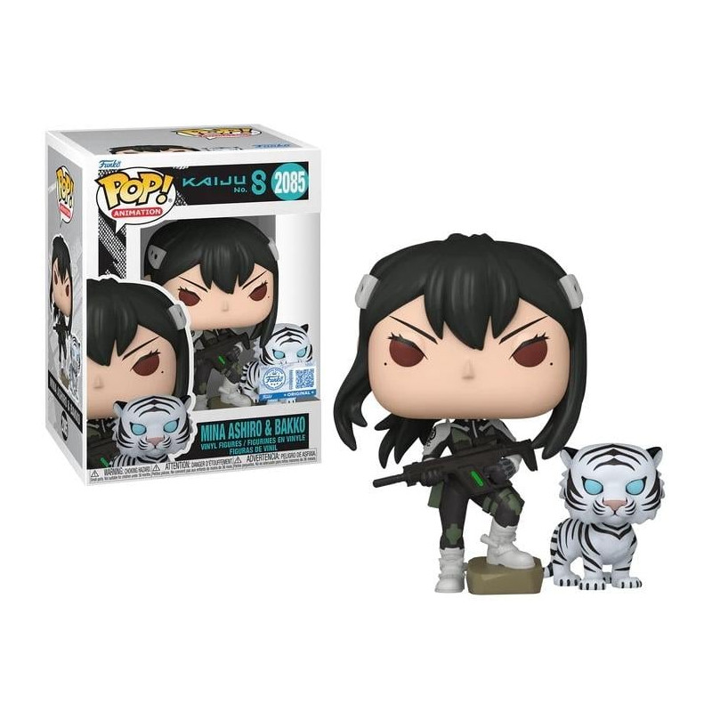MINA ASHIRO AND BAKKO / KAIJU NO 8 / FIGURINE FUNKO POP / EXCLUSIVE SPECIAL EDITION
