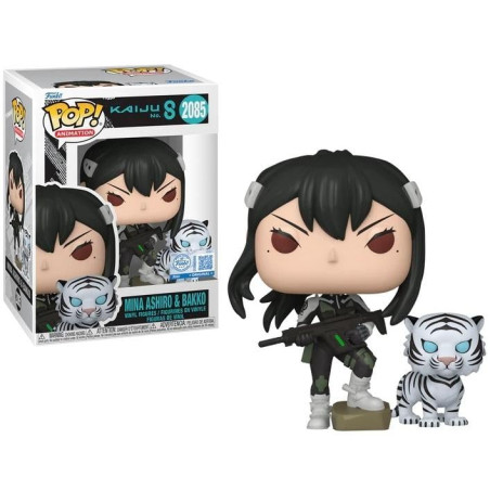 MINA ASHIRO AND BAKKO / KAIJU NO 8 / FIGURINE FUNKO POP / EXCLUSIVE SPECIAL EDITION