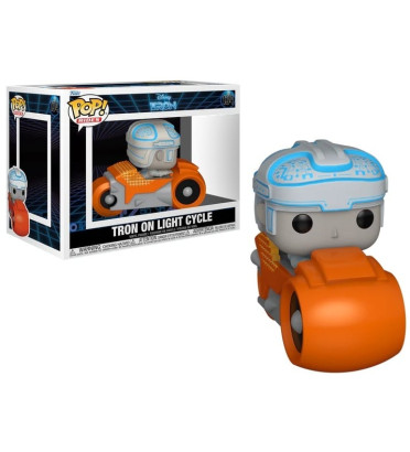 TRON ON LIGHT CYCLE / TRON 1982 / FIGURINE FUNKO POP
