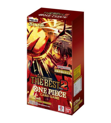 DISPLAY DE 10 BOOSTERS ONE PIECE PRB-02 / CARTE JAPONAISE