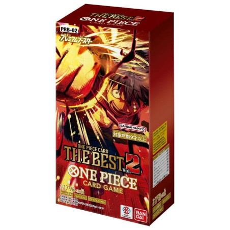DISPLAY DE 10 BOOSTERS ONE PIECE PRB-02 / CARTE JAPONAISE