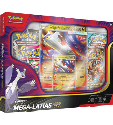 COFFRET MEGA LATIAS EX / CARTE POKEMON VF
