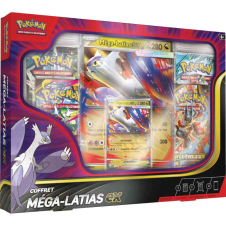 COFFRET MEGA LATIAS EX / CARTE POKEMON VF