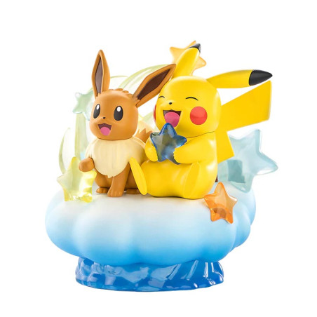 PRIME FIGURE PIKACHU NEBULA ET EVOLI / POKEMON / FIGURINE FUNISM