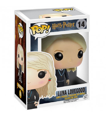 LUNA LOVEGOOD AVEC BAGUETTE / HARRY POTTER / FIGURINE FUNKO POP