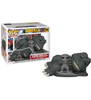 SLEEPING GODZILLA WITH MINILLA / GODZILLA / FIGURINE FUNKO POP