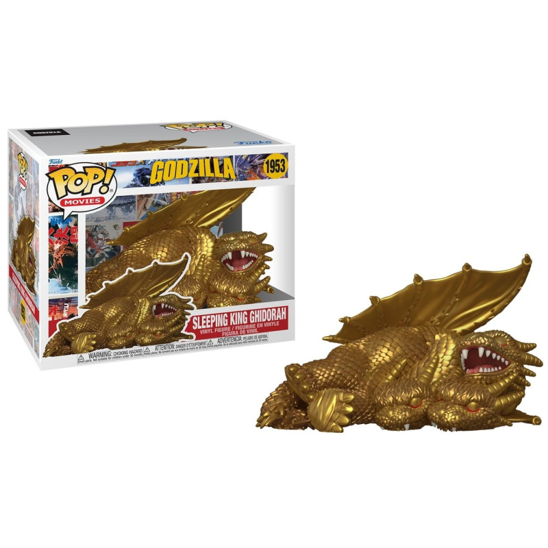 SLEEPING KING GHIDORAH / GODZILLA / FIGURINE FUNKO POP