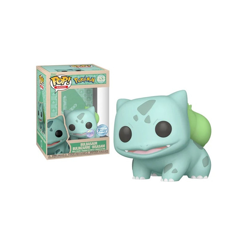 BULBIZARRE SOFT COLOR / POKEMON / FIGURINE FUNKO POP / EXCLUSIVE SPECIAL EDITION