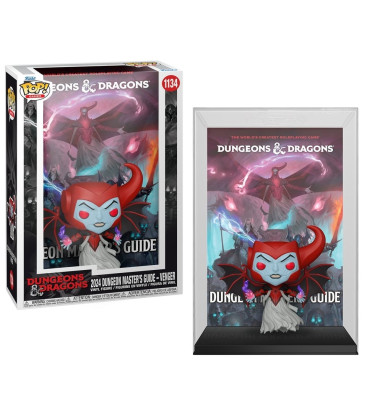 2024 DUNGEON MASTER'S GUIDE VENGER BOOK COVER / DUNGEONS AND DRAGONS / FIGURINE FUNKO POP
