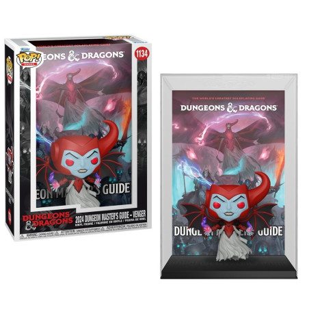 2024 DUNGEON MASTER'S GUIDE VENGER BOOK COVER / DUNGEONS AND DRAGONS / FIGURINE FUNKO POP