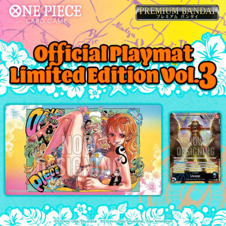 PLAYMAT NAMI LIMITED EDITION VOL 3 AVEC CARTE PROMO / CARTE ANGLAISE