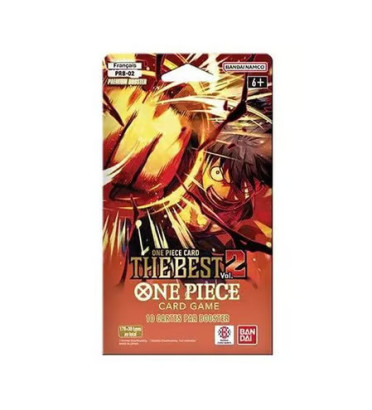 BOOSTERS BLISTERS ONE PIECE THE BEST 2 PRB-02 / CARTE VF BOOSTERS BLISTERS ONE PIECE THE BEST 2 PRB-02 / CARTE VF