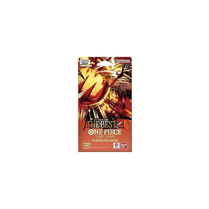BOOSTERS BLISTERS ONE PIECE THE BEST 2 PRB-02 / CARTE VF