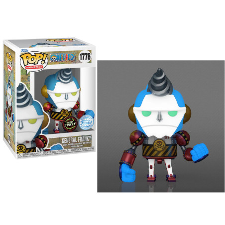 GENERAL FRANKY / ONE PIECE / FIGURINE FUNKO POP / EXCLUSIVE SPECIAL EDITION / CHASE