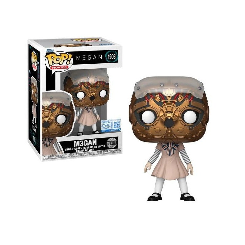 MEGAN METALLIC / MEGAN / FIGURINE FUNKO POP / EXCLUSIVE SPECIAL EDITION