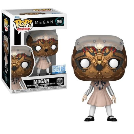 MEGAN METALLIC / MEGAN / FIGURINE FUNKO POP / EXCLUSIVE SPECIAL EDITION