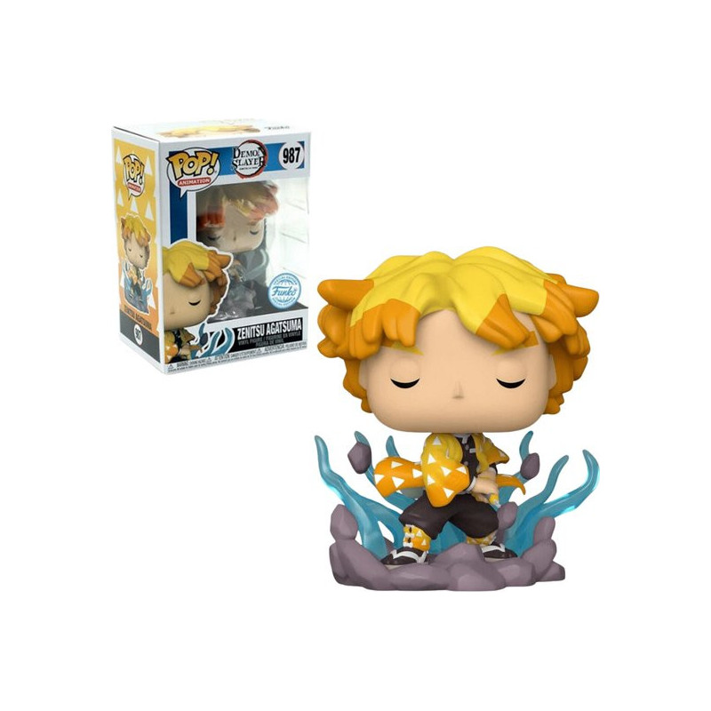 ZENITSU AGATSUMA / DEMON SLAYER / FIGURINE FUNKO POP / EXCLUSIVE SPECIAL EDITION ZENITSU AGATSUMA / DEMON SLAYER / FIGURINE FUNKO POP / EXCLUSIVE SPECIAL EDITION