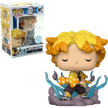 ZENITSU AGATSUMA / DEMON SLAYER / FIGURINE FUNKO POP / EXCLUSIVE SPECIAL EDITION