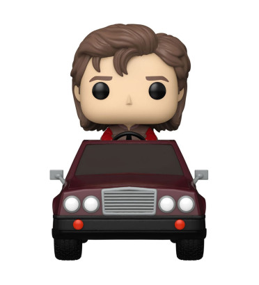 STEVE HARRINGTON AVEC VOITURE / STRANGER THINGS / FIGURINE FUNKO POP
