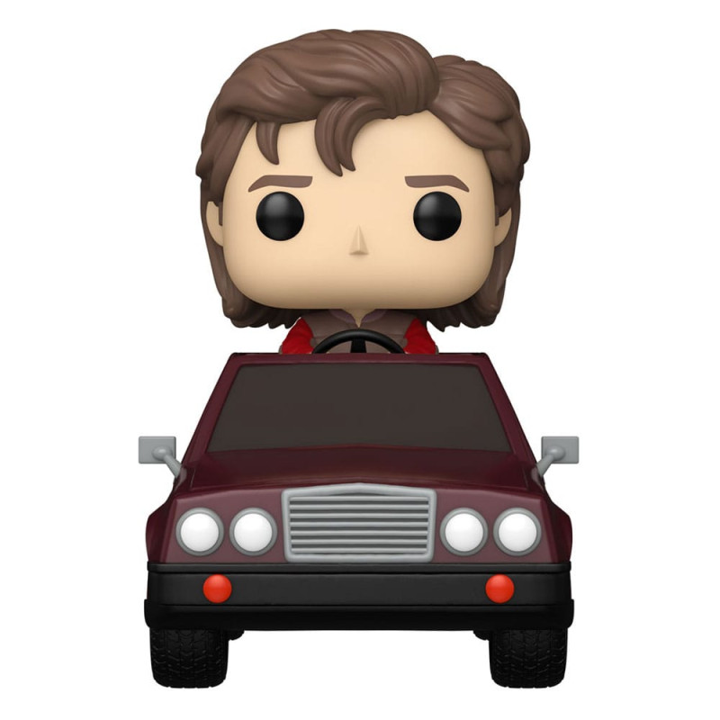 STEVE HARRINGTON AVEC VOITURE / STRANGER THINGS / FIGURINE FUNKO POP