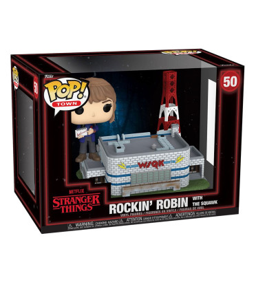 ROCKIN&#039; ROBIN WITH THE SQUAWK / STRANGER THINGS / FIGURINE FUNKO POP