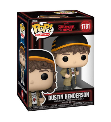 DUSTIN HENDERSON / STRANGER THINGS / FIGURINE FUNKO POP