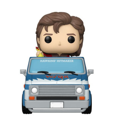 STEVE HARRINGTON AVEC THE SQUAWK VAN / STRANGER THINGS / FIGURINE FUNKO POP