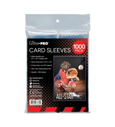 CARD SLEEVE X1000 / ULTRA PRO